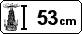 Gr&ouml;&szlig;e: 53 cm.