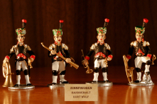 Zinn-Figuren von Kurt Wolf